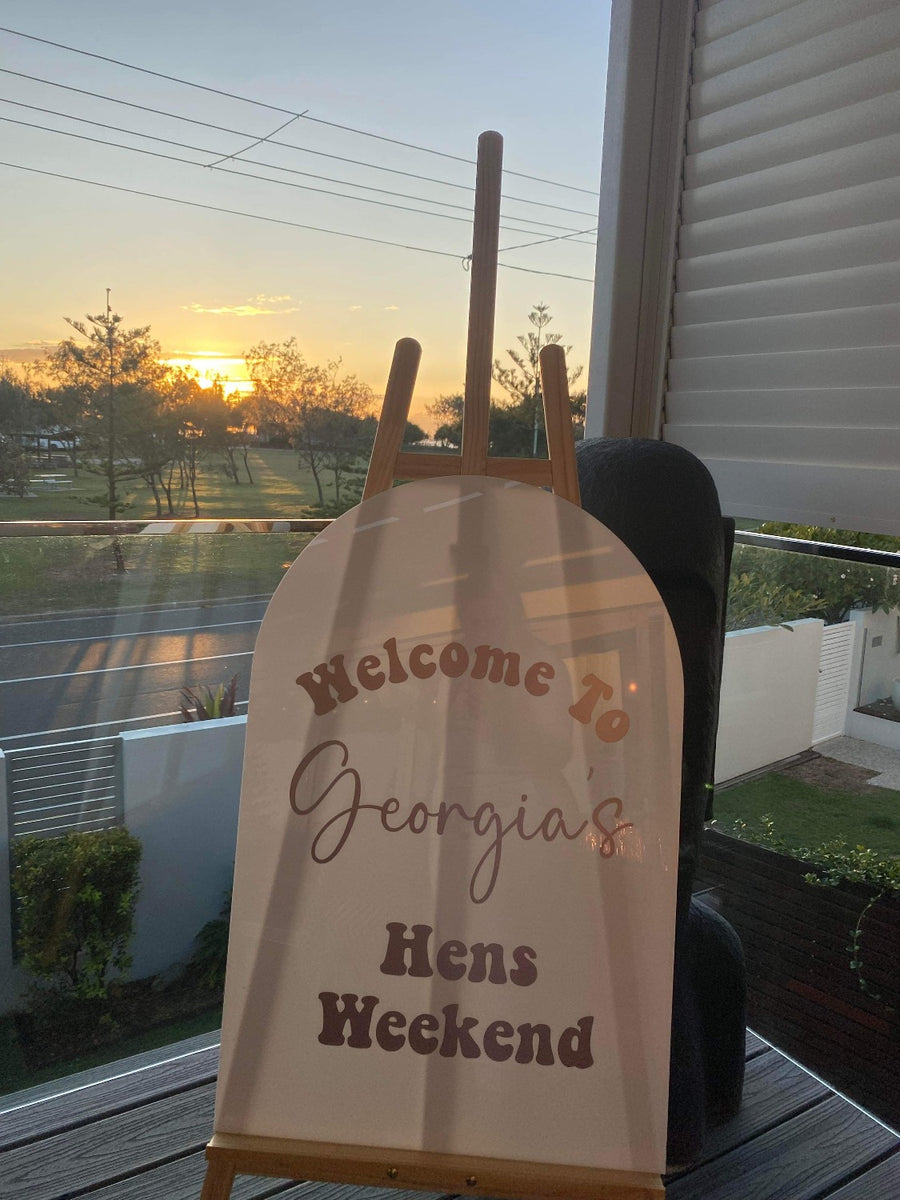 Event Sign Hire Local pick up only littleemandco